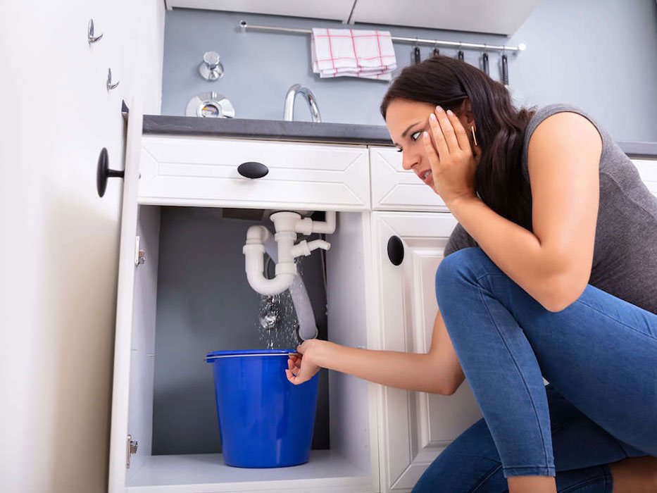 Plumbing website on mobile